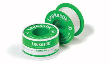 Leukosilk Cerotto su Rocchetto cm 5x5 m