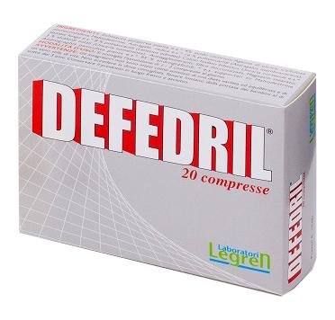 Defedril Per Affezioni Virali delle Vie Respiratorie 20 Compresse