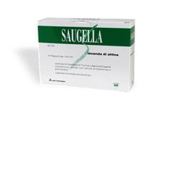 Saugella Lavanda Vaginale Attiva pH 4.5 Azione Protettiva 4 Flaconcini da 140ml