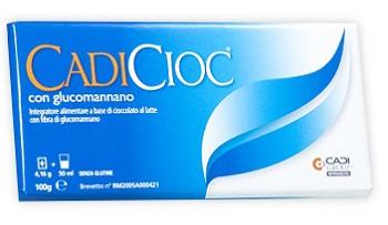 Cadicioc Barretta Di Cioccolato Al Latte Con Glucomannano 100 g