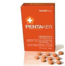 Pentaker Integratore per Unghie e Capelli 30 Compresse