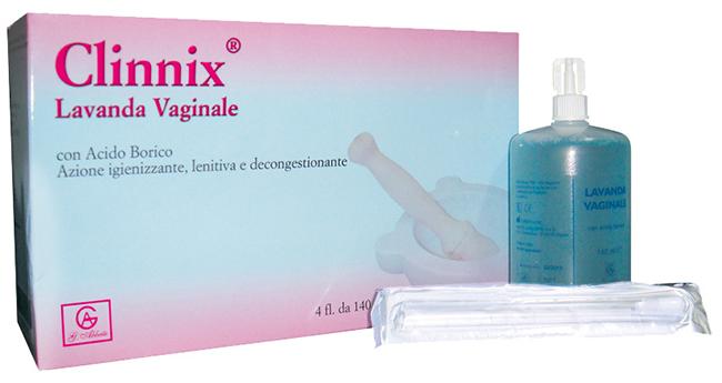Clinderm Lavanda Vaginale Detergente 4 Flaconi da 140 ml