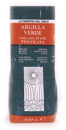 La Finestra sul Cielo Argilla Verde Ventilata Essiccata al Sole 500 g