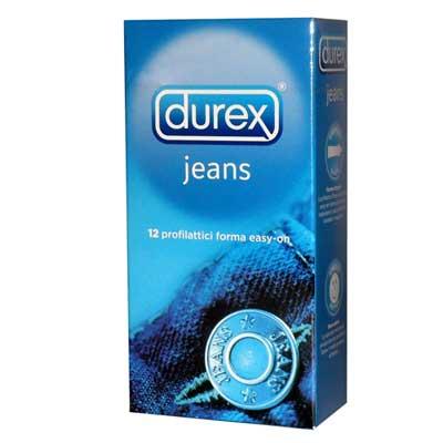 Durex Settebello Jeans Profilattici VestibilitĆ Regular 12 Pezzi