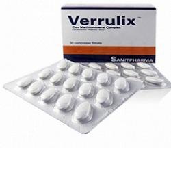 Sanitpharma Linea Salute e Benessere Verrulix Integratore Alimentar 30 Compresse