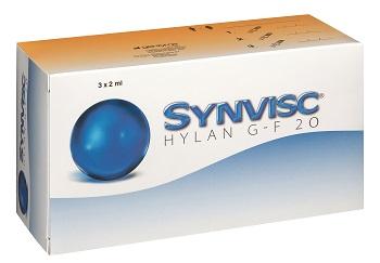 Synvisc Siringa Intrarticolare Preriempita Acido Ialuronico 2 ml 3 pezzi