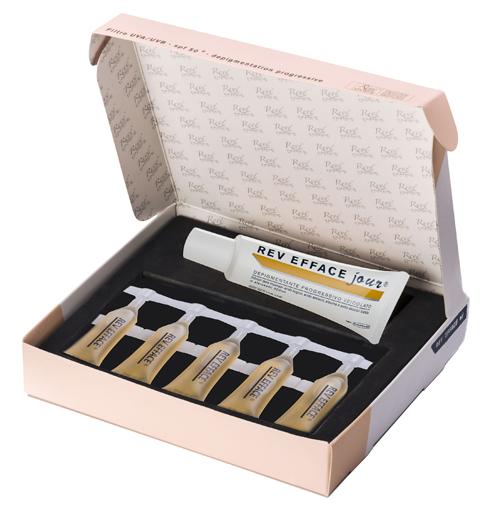 Rev Efface Kit Trattamento Depigmentante Tubo 30ml + 5 Fiale