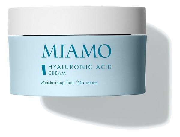 Miamo Hyaluronic Acid Cream Crema Idratante Viso 24h Pelle Normale Mista 50 ml
