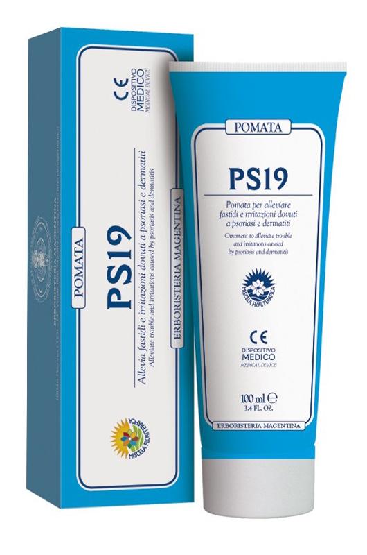 Erboristeria Magentina Ps19 Pomata per Secchezza, Prurito e Irritazione 100 ml