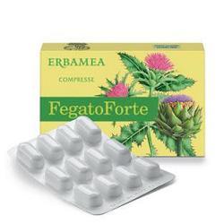 Erbamea Fegato Forte Integratore per la FunzionalitĆ Epatica 24 Compresse