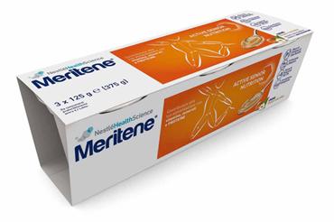 Nestle Meritene Forza e Vitalità Crema Nocciola 3 Vasetti da 125 g