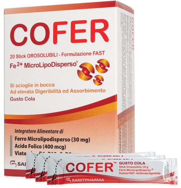 Sanitpharma Cofer 20stick Orosolubili