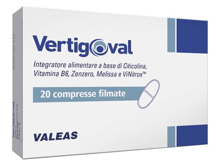 Valeas Ind.chim.farmac. Vertigoval 20 Compresse