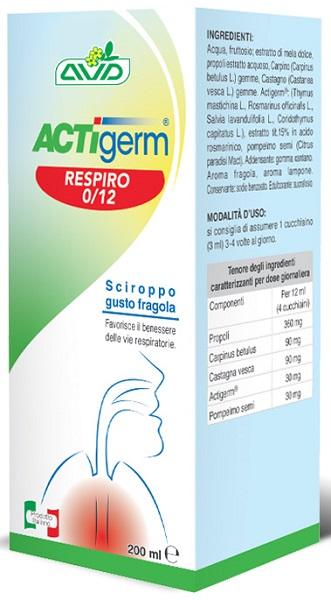 Actigerm Respiro 0-12 200ml