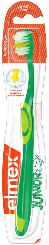 elmex Linea Igiene Dentale Quotidiana Bimbi Spazzolino Delicato Junior 6-12 Anni