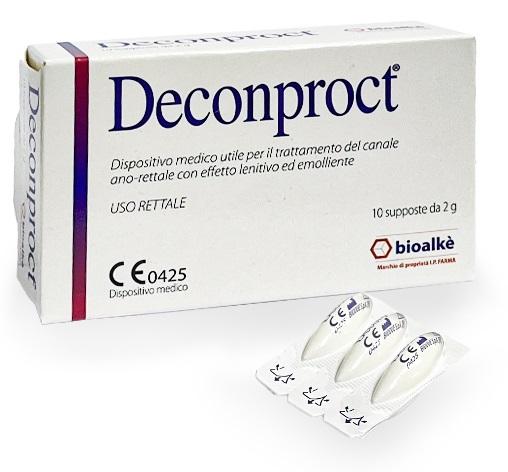 I.p. Farma Deconproct Supposte 10 Pezzi