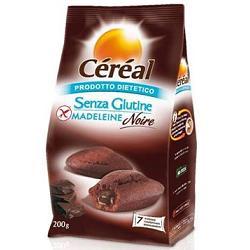 Cereal Prodotto Dietetico Madeleine Noire Senza Glutine 200 g