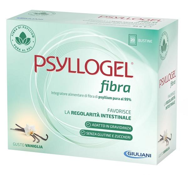 Psyllogel Fibra Integratore RegolaritĆ Intestinale Vaniglia 20 Buste