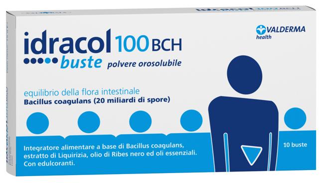 Idracol Bch Integratore per la Flora Intestinale 10 Bustine Orosulobili 15 g