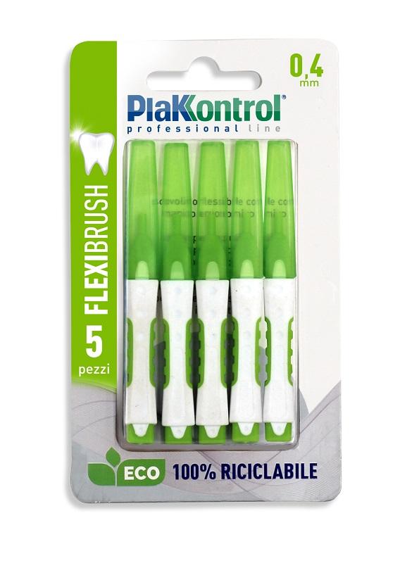 PlakKontrol Flexi Brush Scovolino Interdentale Flessibile 0,4 mm