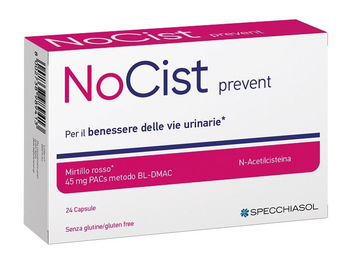 Specchiasol Nocist Prevent Integratore per le Vie Urinarie 24 Capsule