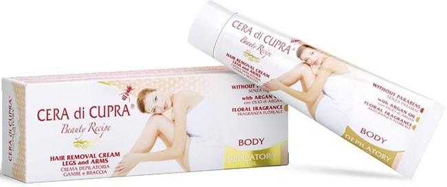 Cera Di Cupra Depilazione Crema Depilatoria Gambe e Braccia 100 ml
