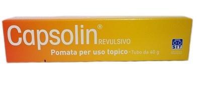 Capsolin Revulsivo Pomata per Uso Topico Tubo da 40 G