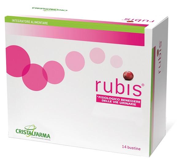 Cristalfarma Rubis Integratori Prostata E Apparato Uro-genitale 14 Bustine