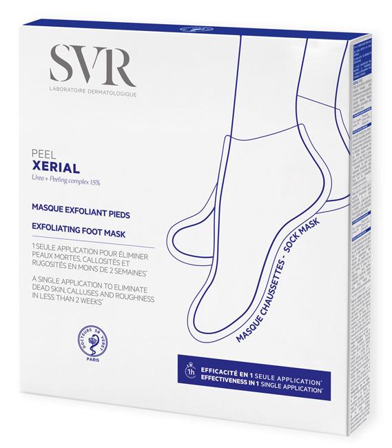 SVR Xérial Peel Pieds Calzini Leviganti Idratanti Emollienti Piedi