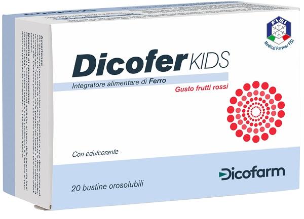 Dicofarm Dicofer Kids 20 Bustine Orosolubili