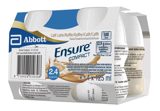 Ensure Compact Alimento a Fini Medici Speciali Ipercalorico e Proteico Caff&egra