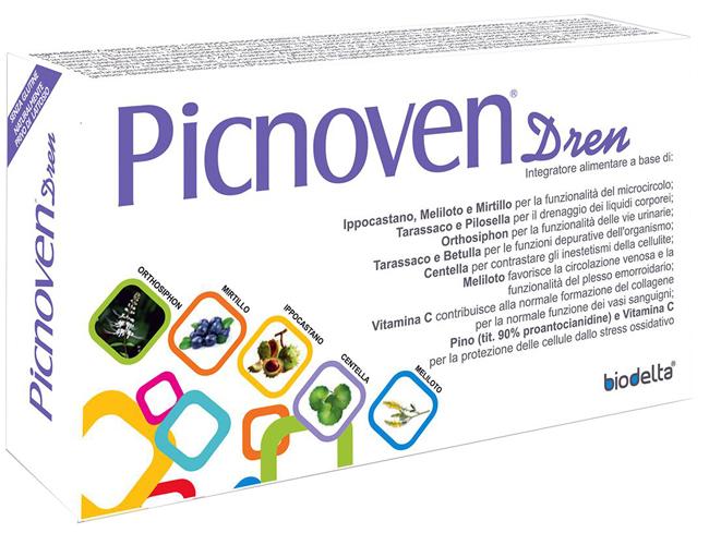 Picnoven Dren Integratore Drenante 50 Compresse