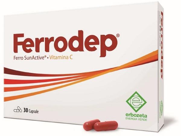 Erbozeta Ferroped Integratore di Ferro 30 Capsule