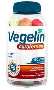 Vegelin Miraferrum Integratore 60 Caramelle