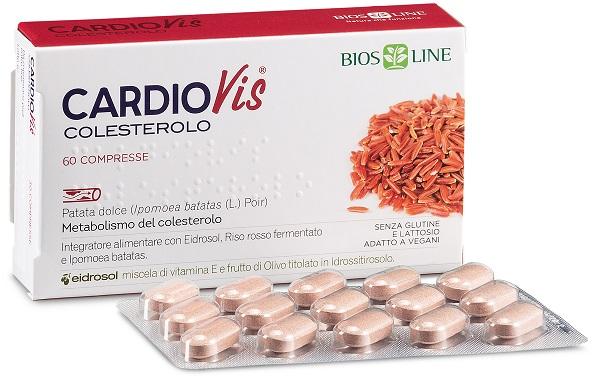 Cardiovis Colesterolo Integratore Per Il Controllo Del Colesterolo 60 Compresse
