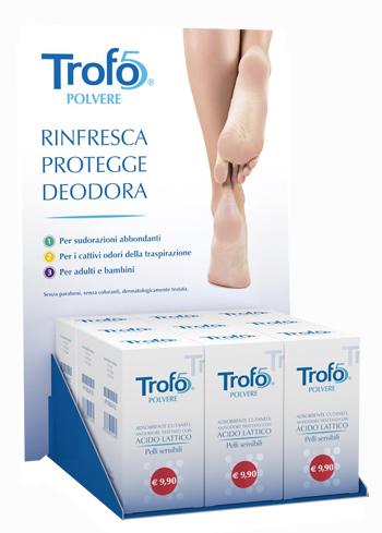 Uniderm Trofo 5 Polvere Lenitiva Protettiva per Pelli Sensibili 50 g