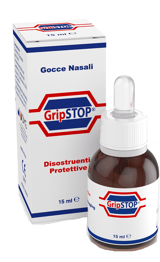 Grip Stop Gocce Nasali Distrostruenti E Protettive 15 ml
