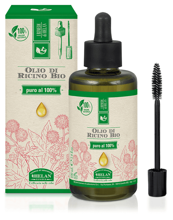 I Rimedi Olio di Ricino Biologico per Capelli e Pelle 100 ml