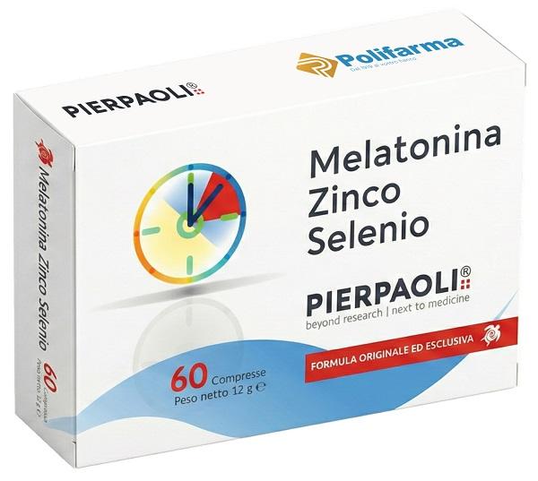 Pierpaoli Exelyas Melatonina Con Zinco E Selenio Integratore Per Il Sonno 60 cpr