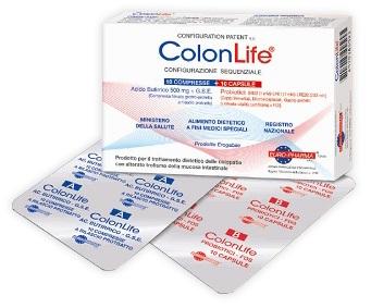 Colonlife Integratore per il Trattamento delle Colopatie 10 compresse+10 capsule