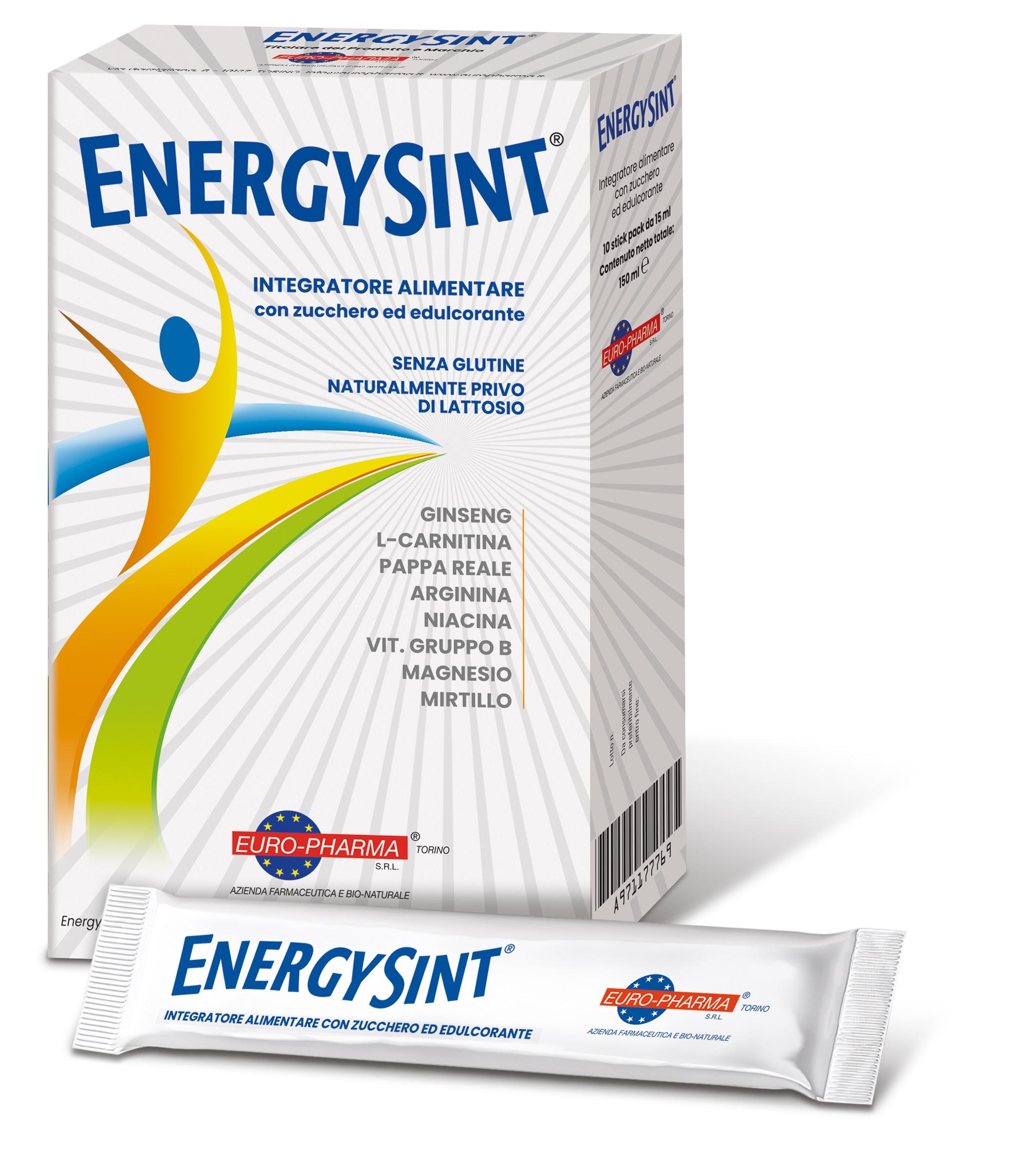 Euro-pharma Energysint 10 Flaconcini 15 Ml