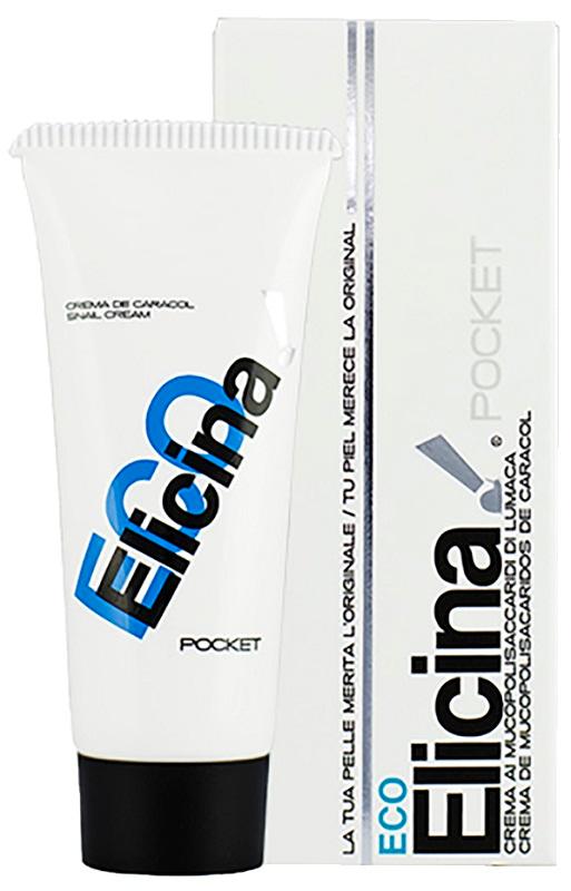 Elicina Eco Pocket Crema Viso Alla Bava di Lumaca Pelle Normale E Grassa 20 g