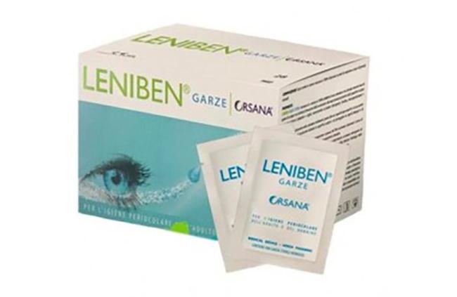 Orsana Italia Linea Salute degli Occhi Leniben 28 Garze Lenitive Detergenti