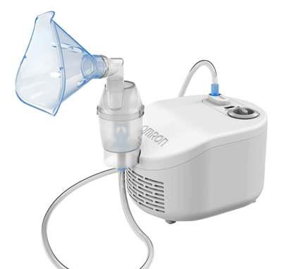 Corman Nebulizzatore Omron C101 Essential a Pistone 4 accessori