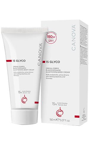 Canova 15 Glyco Crema Corpo Elasticizzante Dermostimolante Rassodante 150 ml