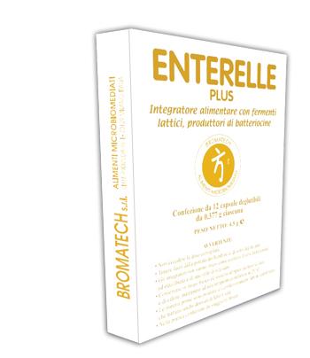 Bromatech Linea Intestino Sano Enterelle Plus Fermenti Integratore 12 Capsule