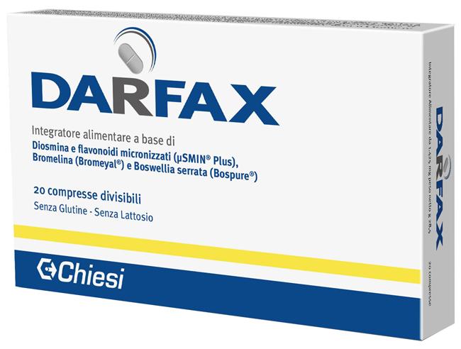 Chiesi Linea Salute e Benessere Darfax Integratore Alimentare 20 Compresse
