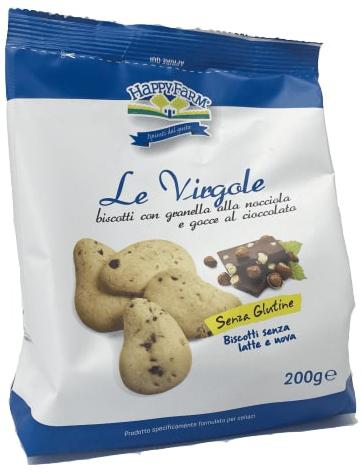 Happy Farm Gocce di Virgoline al Cioccolato e Grano 200 g