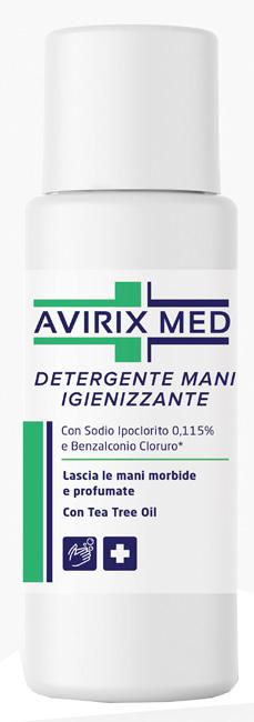Avirix Med Detergente Disinfettante 200ml per Igiene Quotidiana