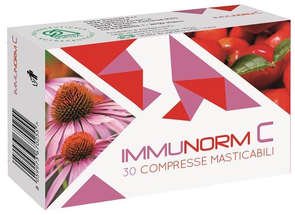 Immunorm C Integratore Immunostimolante 30 Compresse Masticabili